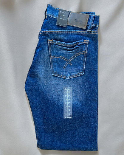 SLIM STRAIGHT - Indigo Blue