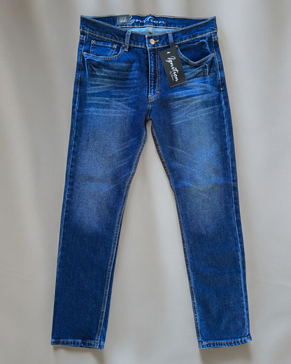 SLIM STRAIGHT - Indigo Blue