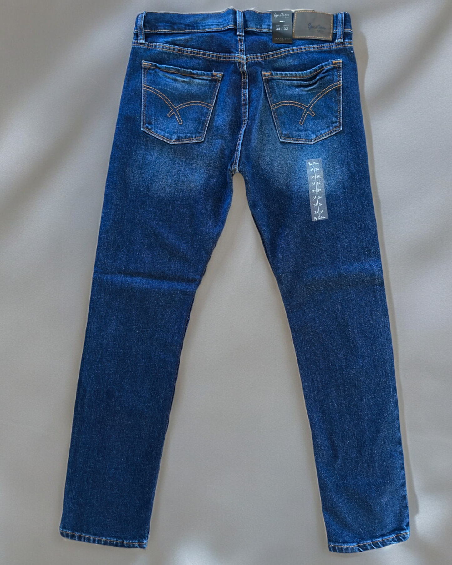 SLIM STRAIGHT - Indigo Blue