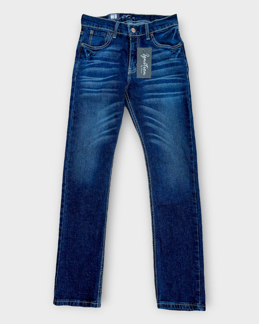 SLIM STRAIGHT - Indigo Blue